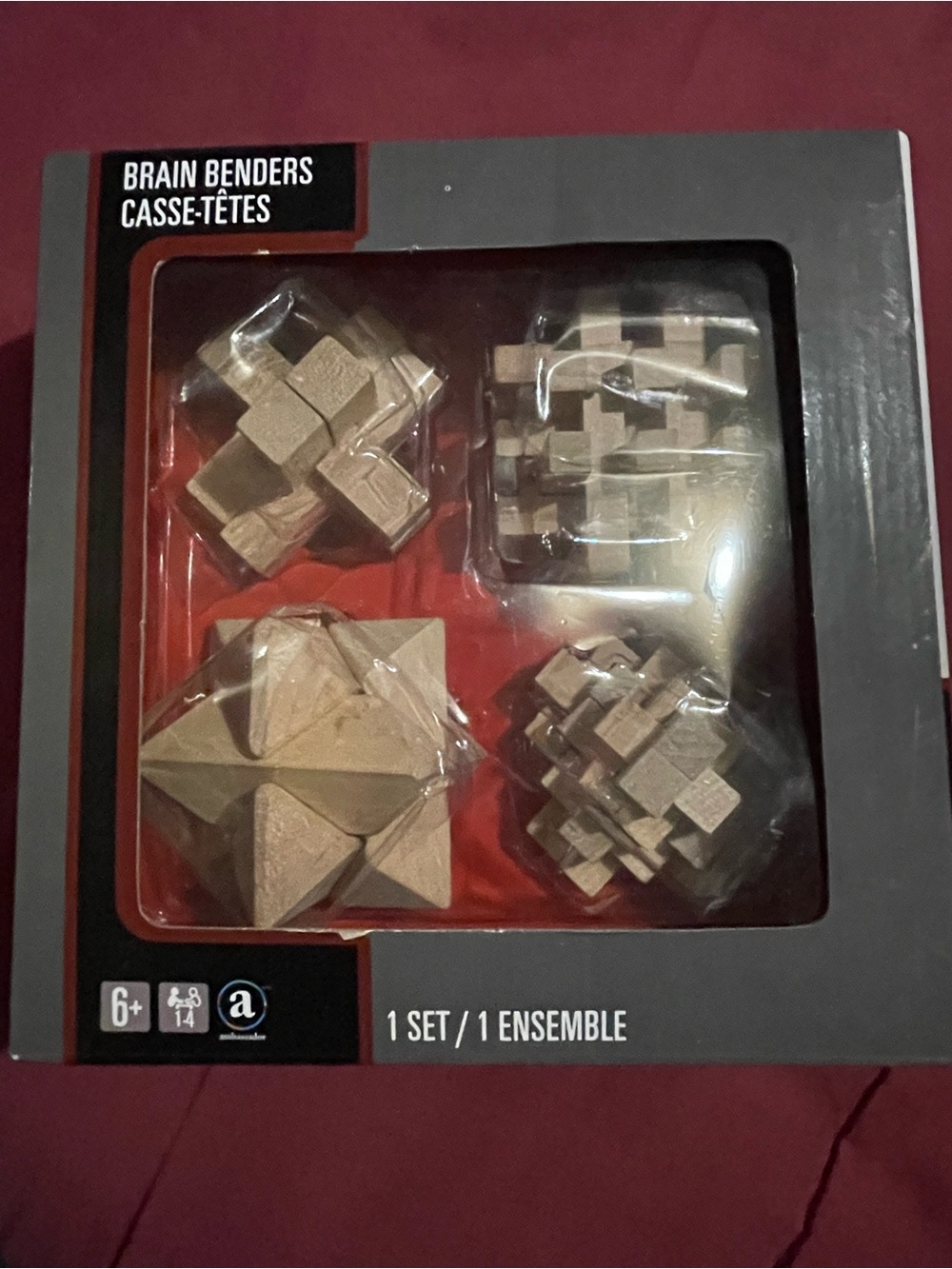 Brain Benders Wooden Puzzle Set